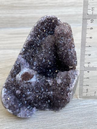 Drusa Amatista con Estalactita