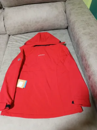Chaqueta Mammut Softshell Mujer Talla M Roja