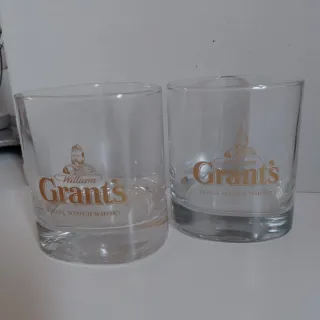 Coppia bicchieri whisky William Grant's