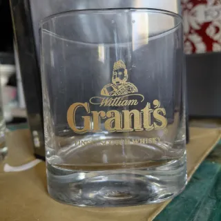 Coppia bicchieri whisky William Grant's