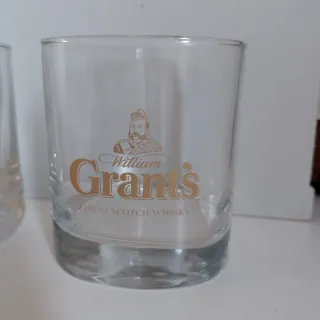 Coppia bicchieri whisky William Grant's