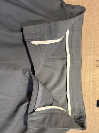 Pantalón pinzas gris