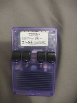 Consola Portátil Game Master R36S Blanca