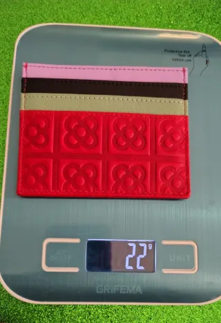 Tarjetero de piel diseño Panot de Seruka