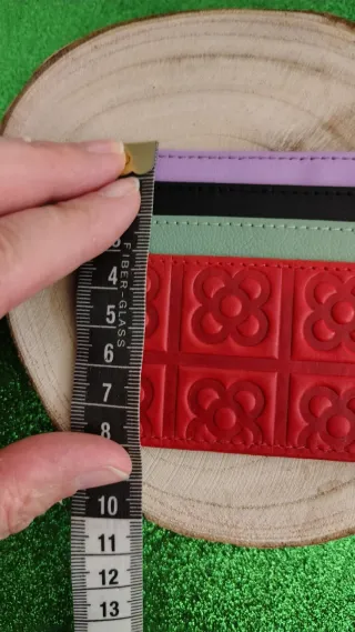 Tarjetero de piel diseño Panot de Seruka