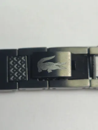 Pulsera Lacoste Negra