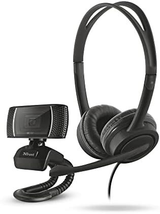 Pacchetto Telelavoro: Webcam HD + Cuffie USB