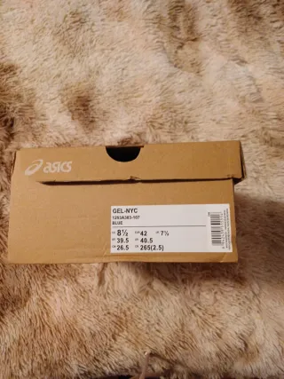 Zapatillas Asics GEL-NYC Talla 42 Azul