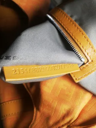 Bolso Fendi Naranja y Amarillo