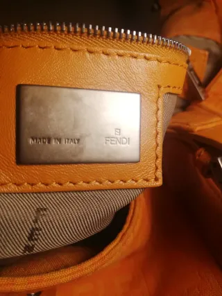 Bolso Fendi Naranja y Amarillo