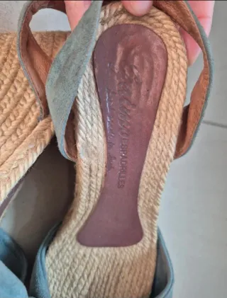 Sandalias cuña esparto Gaimo