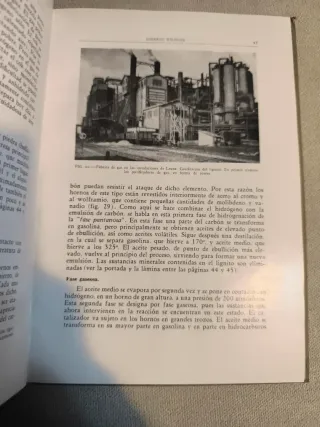 Libro antiguo sobre el Gas, Carbón