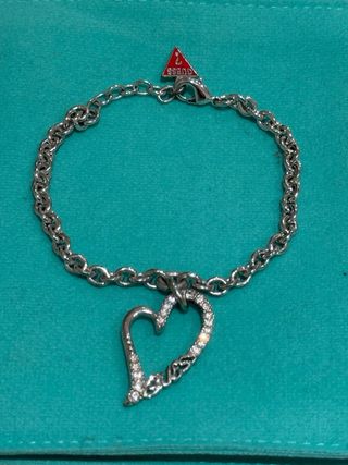 Pulsera Guess Corazón con Circonitas