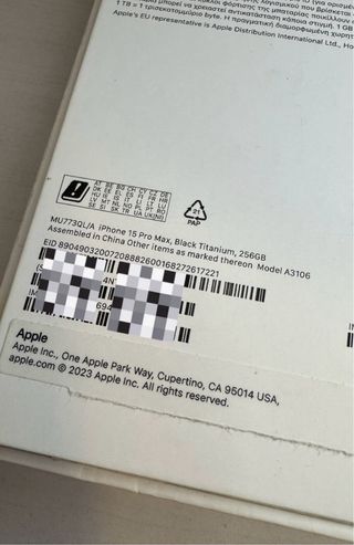 iPhone 15 Pro Max 256GB Negro Titanio