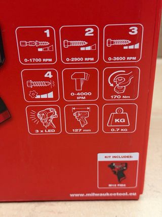 Avvitatore Milwaukee M12 FUEL FID2