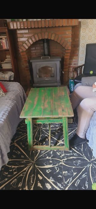 Mesa tocinera antigua madera