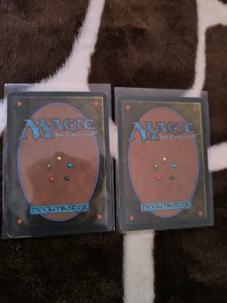 2 Cartas Magic Espadas en Guadañas 1995