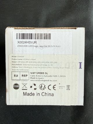 Ojos LED para Coche - Rojo y Amarillo