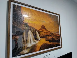 Cuadro Puzzle 1000 Piezas Marco Madera