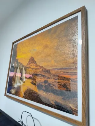 Cuadro Puzzle 1000 Piezas Marco Madera