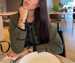 Blazer alamares Zara