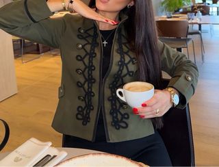 Blazer alamares Zara