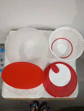 Centrifugador de verduras Tupperware