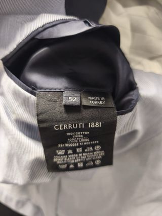 Blazer Cerruti 1881 Azul Talla 52