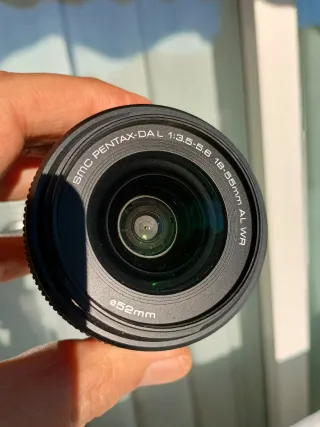 Pentax 18-55mm WR Objetivo Cámara