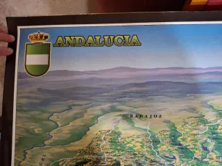 Mapa de Andalucía 1998