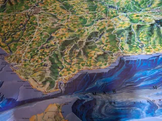 Mapa de Andalucía 1998