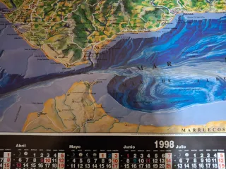 Mapa de Andalucía 1998