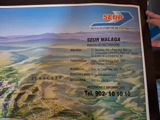 Mapa de Andalucía 1998