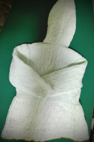 Cardigan con cappuccio per neonati