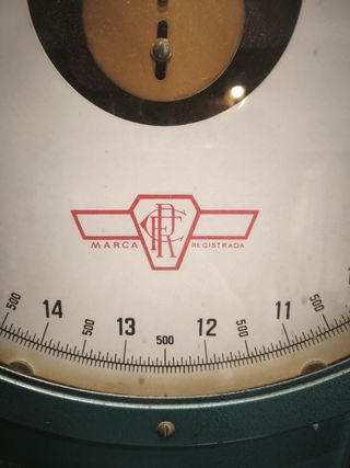 Báscula industrial vintage RAFELS Barcelona