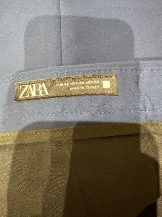 Traje azul Zara Hombre