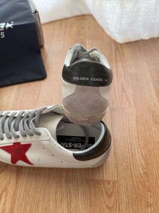 Zapatillas Golden Goose Rojas y Blancas