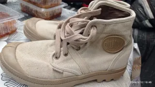 Zapatillas Palladium Beige/Marrón