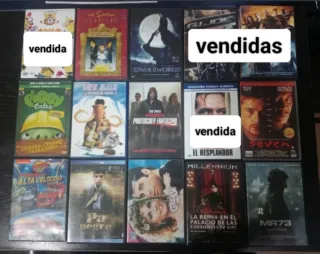 Películas DVD a 2€ cada una