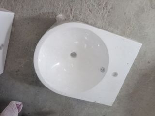 Lavabo de baño blanco para colgar nuevo