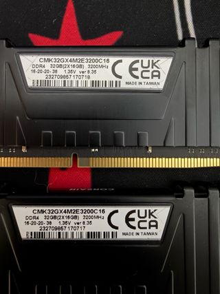 Garantía Corsair Vengeance LPX 32GB 2x16GB 3200MHz