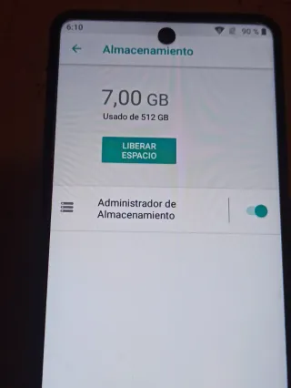 Teléfono Móvil Android Negro