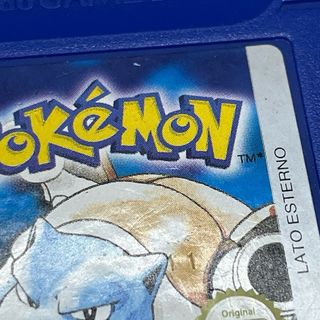 Pokemon Blu gioco game boy Nintendo Gba originale