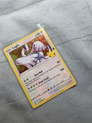 Carta Pokémon Lugia 25 Aniversario