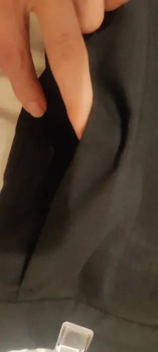 Confezione di due pantaloni Zara blu navy e nero