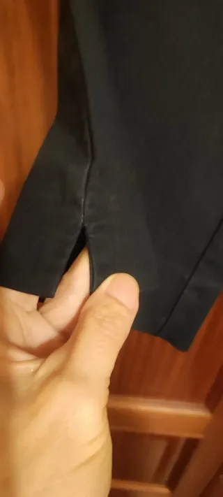 Confezione di due pantaloni Zara blu navy e nero