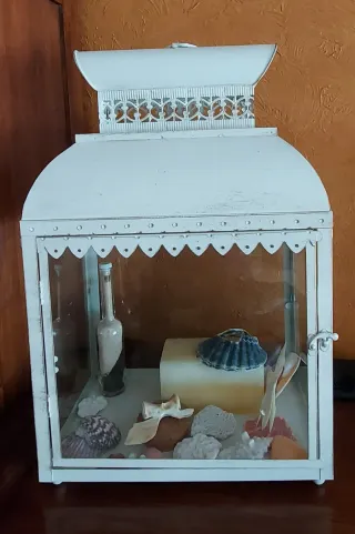 Vitrina/Invernadero Decorativo estilo Vintage