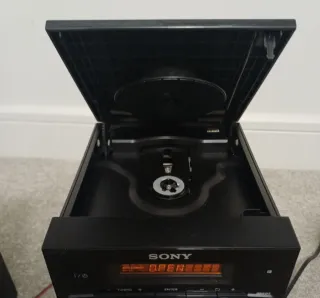 Minicadena Sony USB Negra como nueva