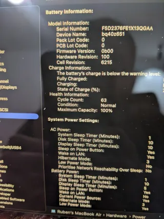 Apple MacBook Air M2 Plata