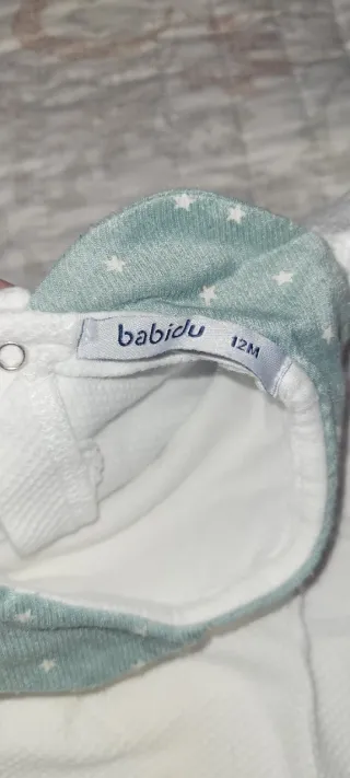 Conjunto Babidu bebé 9-12 meses